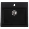Мойка кухонная Zerix ZS-5751S-14 Черный металлик (ZX4602)