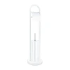 Єрш для підлоги з папероутримувачем Zerix KIT ME04 White (ZX4643)