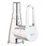 Змішувач для кухні Zerix SOP7 045 Reflector Gray з гнучким виливом (ZX4651)