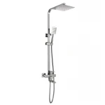 Душова колона зі змішувачем Zerix KUB-009-J з нерж. сталі SUS304 (ZX4707)
