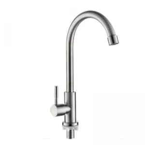 Кран для холодної води з нерж. сталі SUS304 ZERIX MONO-01.SUS (ZX4708) Кран для холодної води з нерж. сталі SUS304 ZERIX MONO-01.SUS (ZX4708)