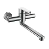 Смеситель для кухни Zerix DAX-005 настенный из нерж. стали SUS304 (ZX4814)