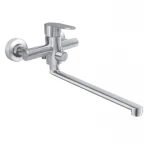 Змішувач для ванни Zerix Fox-006 (Euro) з нерж. сталі SUS304 (ZX4833)