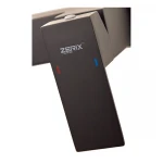 Змішувач для душу Zerix KUB-003 чорний матовий з нержавіючої сталі SUS304 (ZX4848)