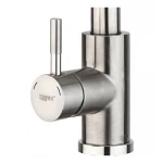 Смеситель для кухни с выдвижной лейкою Zerix LUX-014 (нерж. сталь) (ZX4874)