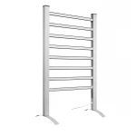 Электрическая сушилка для белья Zerix Perfect EDP-5386-8T-Silver с таймером (125W) (ZX4927)