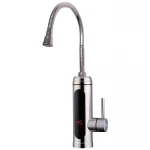 Водонагреватель Zerix ELW34-EF 3 kW проточн., нерж, С ИНД. ТЕМП., РЕФЛ. вылил, на мойку (ZX4935)