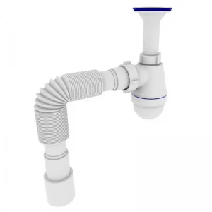 Сифон для умивальника Zerix SU-01 1 1/4"x40 з литим випуском (ZX4947) Сифон для умивальника Zerix SU-01 1 1/4"x40 з литим випуском (ZX4947)