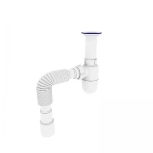 Сифон для умивальника Zerix SU-02-A 1 1/2"x40 з литим випуском (ZX4948) Сифон для умивальника Zerix SU-02-A 1 1/2"x40 з литим випуском (ZX4948)