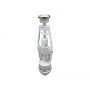 Арматура спускная Zerix AS-01 с одним режимом слива (кнопка хромированная) (ZX4965) Арматура спускная Zerix AS-01 с одним режимом слива (кнопка хромированная) (ZX4965)