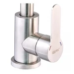 Змішувач для умивальника з нерж. сталі SUS304 Zerix DAX-001-C (ZX4971)