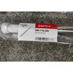 Штанга для шторки телескопічна пряма Zerix CRS-110x200 110cm-200cm (нержавіюча сталь) (пакет) (ZX4996)