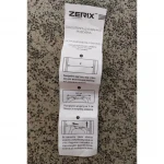 Штанга для шторки телескопічна пряма Zerix CRS-110x200 110cm-200cm (нержавіюча сталь) (пакет) (ZX4996)