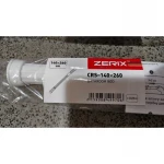 Штанга для шторки телескопічна пряма Zerix CRS-140x260 140cm-260cm (нержавіюча сталь) (пакет) (ZX4997)