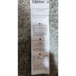 Штанга для шторки телескопічна пряма Zerix CRA-110x200 110cm-200cm (алюміній) (пакет) (ZX4998)