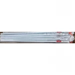 Штанга для шторки телескопічна пряма Zerix CRA-110x200 110cm-200cm (алюміній) (пакет) (ZX4998)
