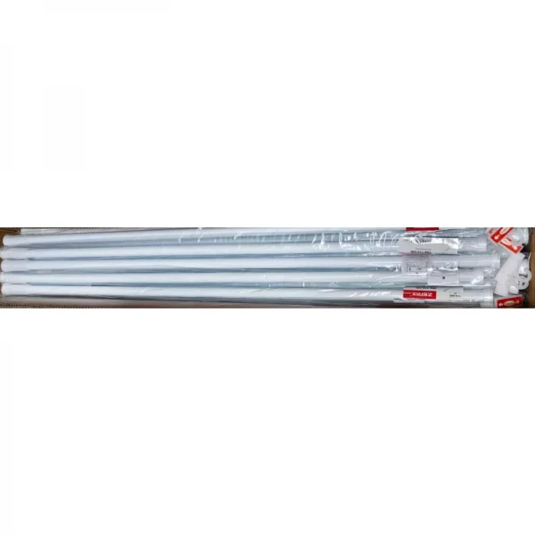 Штанга для шторки телескопічна пряма Zerix CRA-110x200 110cm-200cm (алюміній) (пакет) (ZX4998)