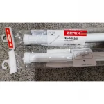 Штанга для шторки телескопічна пряма Zerix CRA-140x260 140cm-260cm (алюміній) (пакет) (ZX4999)