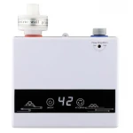 Проточный водонагреватель настенный Zerix BWH-01-E (с индик. темп и вилкой) (ZX5014)