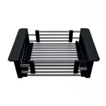 Сушилка для посуды Zerix BAS-01 Black (цвет черный) (ZX5024)