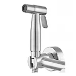 Смеситель настенный с гигиеническим душем ZERIX SUS-222 из нерж. стали SUS304 (ZX5025)