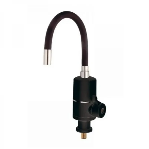 Проточный водонагреватель Zerix ELW06-F Black с силиконовым изливом (ZX5032)