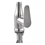 Змішувач для кухні з висувною лійкою Zerix PUL-014 з нерж. сталі SUS304 (ZX5034)