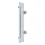 Полка с ограничителем (стекло) Zerix AFB-0107 (ZX5042)