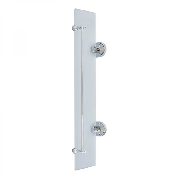 Полка с ограничителем (стекло) Zerix AFB-0107 (ZX5042)