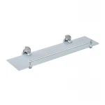 Полка с ограничителем (стекло) Zerix AFB-0107 (ZX5042)