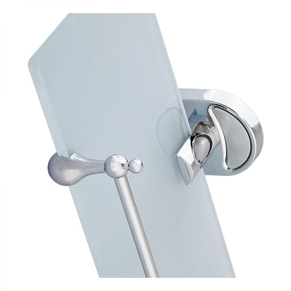 Полка с ограничителем (стекло) Zerix AFB-0107 (ZX5042)