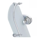 Полка с ограничителем (стекло) Zerix AFB-0121-1 (ZX5043)