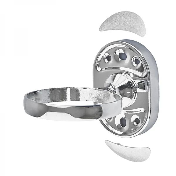 Стакан одинарный настенный (стекло) Zerix AFB-0106 (ZX5056)