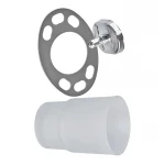 Стакан одинарный (стекло) с держателем зубных щеток Zerix AFB-0106-1 (ZX5057)