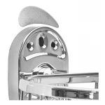 Мыльница настенная (металлическая решетка) глубокая Zerix AFB-0102-2 (ZX5060)