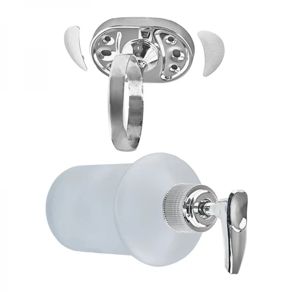 Настенный дозатор для жидкого мыла (стекло) Zerix AFB-0127 (ZX5062)