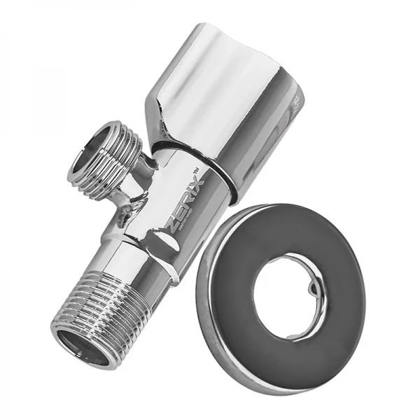 Кран для підключення сантехприладів Zerix BAV-01-1/2x1/2 (ZX5097)