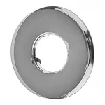 Чашка декоративна Zerix RST-01 Chrome (кругла) з нержавіючої сталі SUS304 (колір хром) (ZX5106)