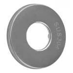 Чашка декоративна Zerix RST-01 SS Color (кругла) з нерж. сталі SUS304 (колір нержавійка) (ZX5107)