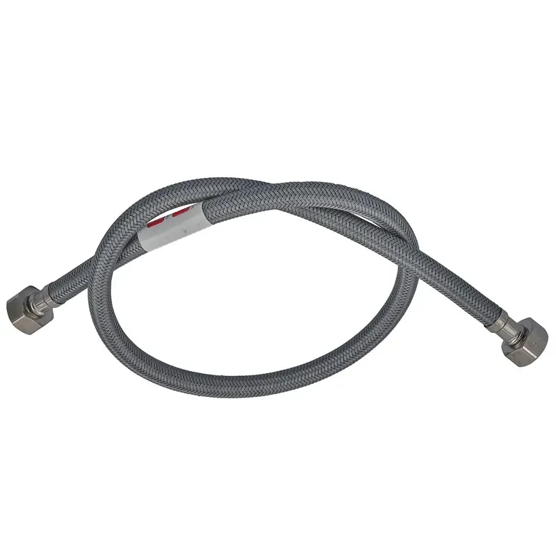 Гибкая подводка Zerix ZHN-02-FF1/2"-050 (нейлоновая оплетка, гайки нерж) (ZX5139)