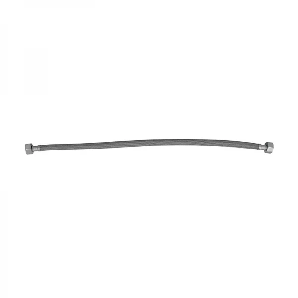 Гнучке підведення Zerix ZHN-02-F1/2"xM10-050 (нейлонове обплетення, гайки нерж) (пара) (ZX5157)