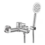 Смеситель для ванны Zerix DAX-142 из нерж. стали SUS304 (ZX5558)