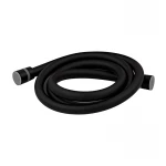 Шланг для душу ZERIX BlackF03 BLACK.F03 силіконовий чорний матовий 150 см (ZX5566)