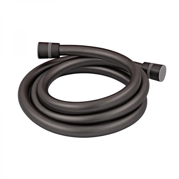 Шланг для душу ZERIX GraphiteF03 Graphite.F03 силіконовий графітовий 150 см (ZX5568)