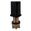 Смеситель для умывальника Zerix LEB1-123 Black (цвет черный) (ZX5570)