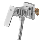 Смеситель для гигиенического душа Zerix LEB9-123 хромированный скрытого монтажа с лейкой (ZX5571)