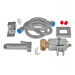 Смеситель для гигиенического душа Zerix LEB9-123 (с лейкой) (ZX5571)