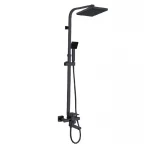 Душова колона зі змішувачем Zerix LEB16-123 Black (кол. чорний) (ZX5574)