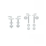 Набор для крепления сиденья/крышки унитаза Zerix NKTS-04 (ZX5591)