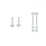 Набор для крепления сиденья/крышки унитаза Zerix NKTS-02 (ZX5595)